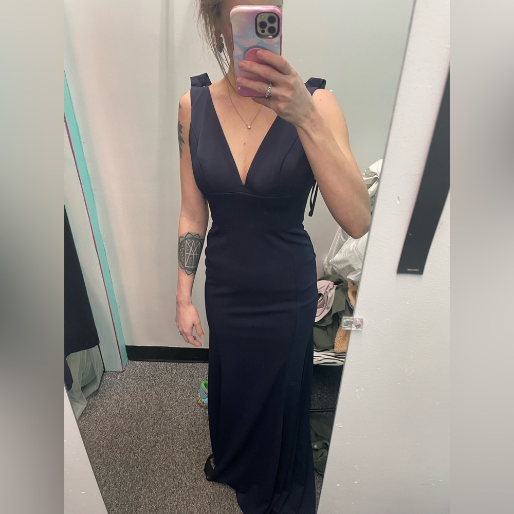 Navy Blue Bridesmaid Dress- NWT